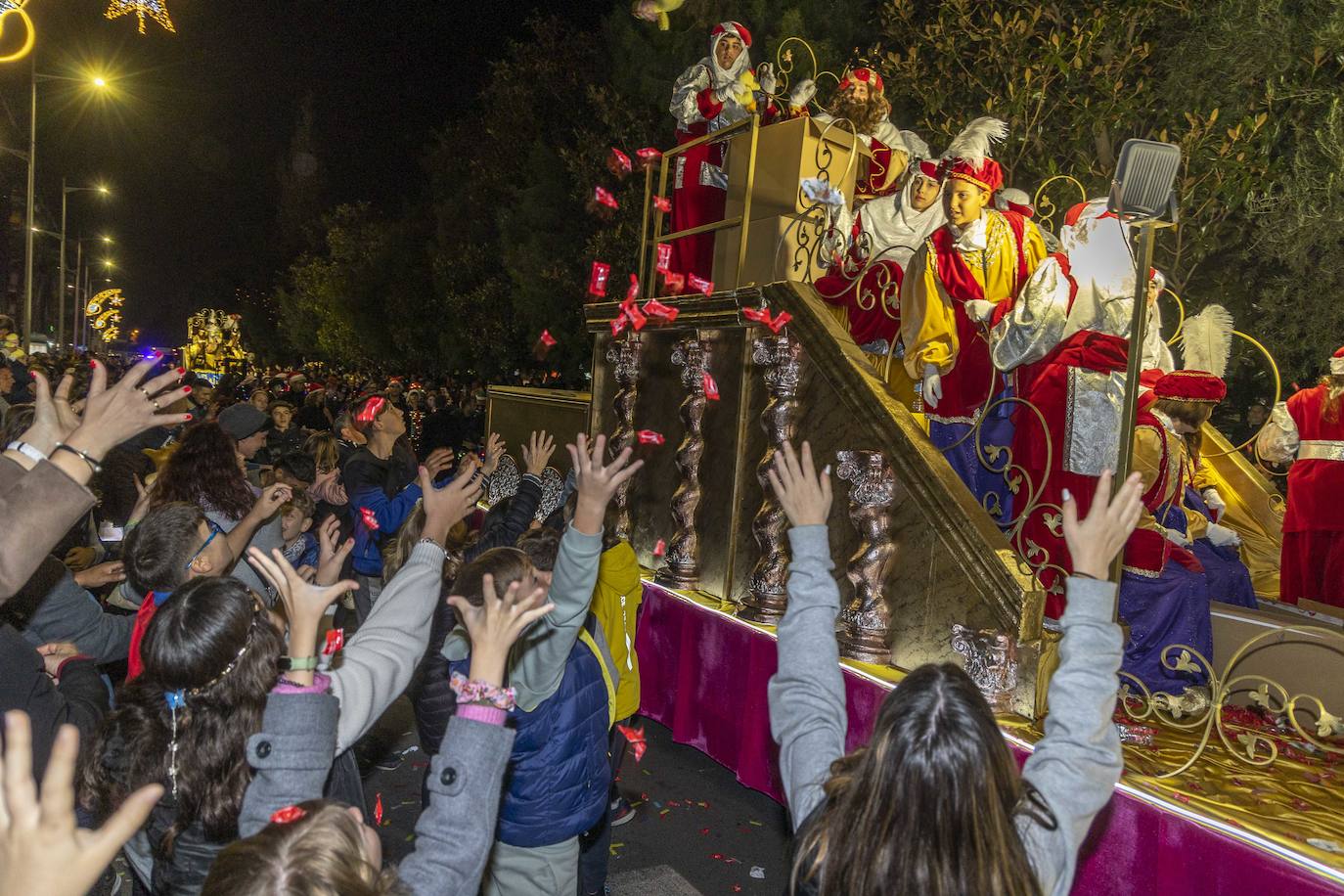 Fotos: Cabalgata de los Reyes Magos en Cartagena 2023