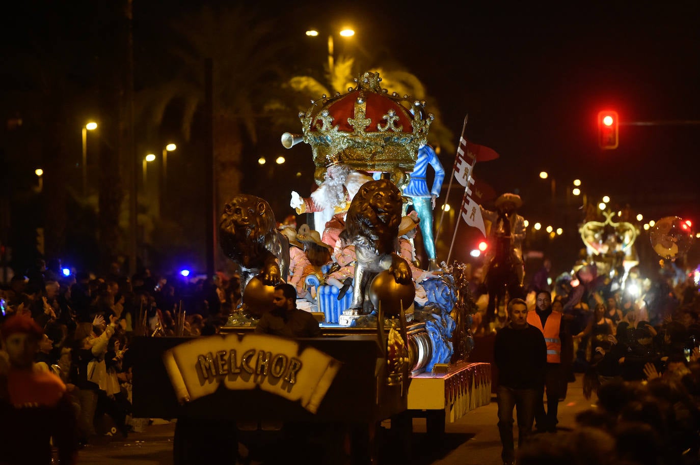 Fotos: Cabalgata de los Reyes Magos en Murcia 2023
