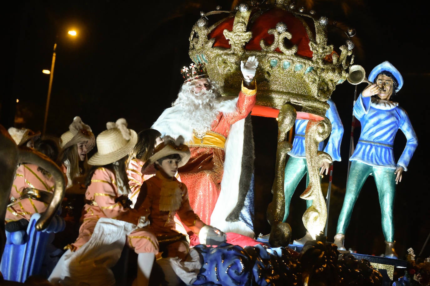 Fotos: Cabalgata de los Reyes Magos en Murcia 2023