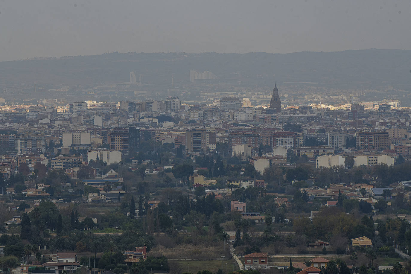 Fotos: Las imágenes de la contaminación en Murcia