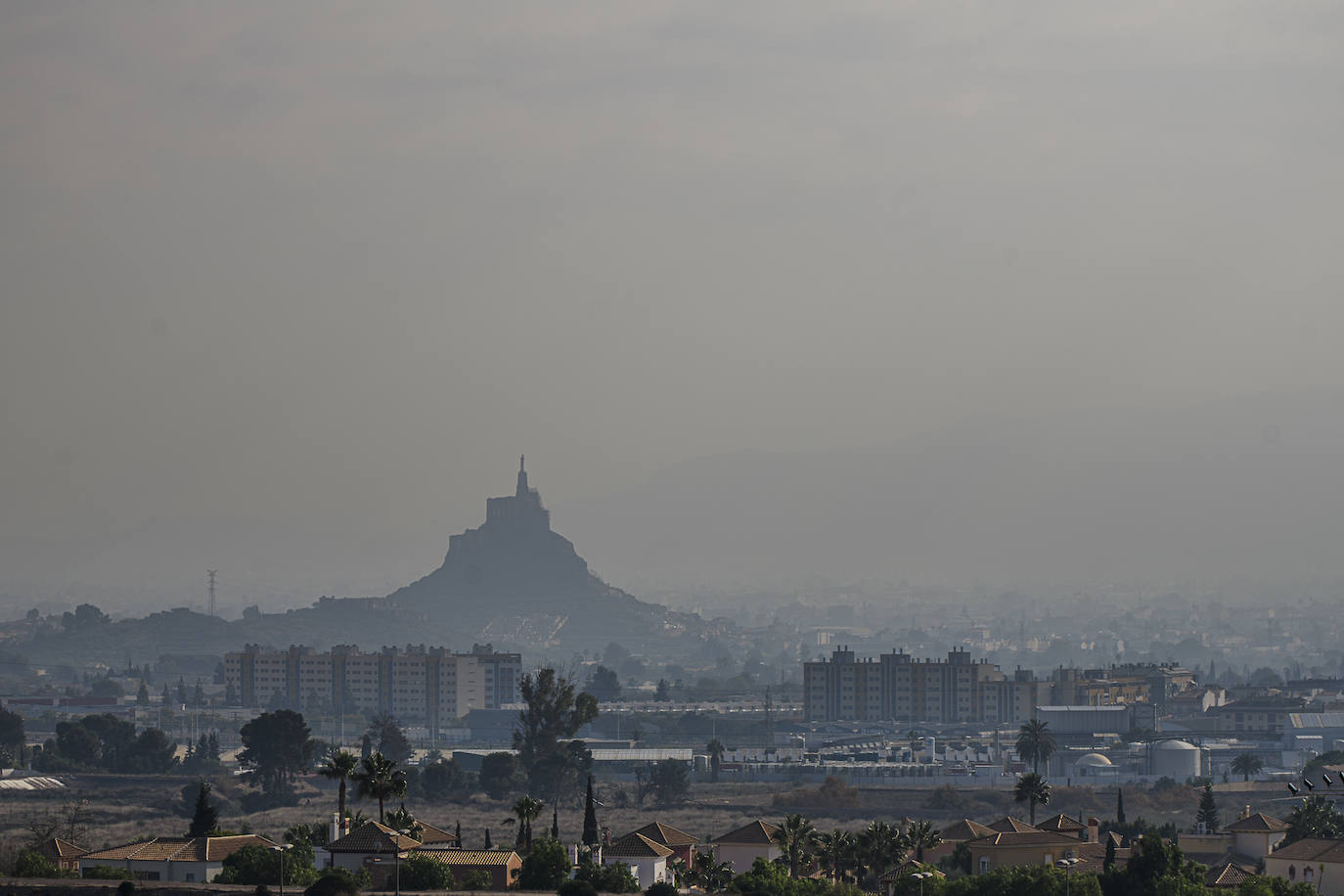 Fotos: Las imágenes de la contaminación en Murcia
