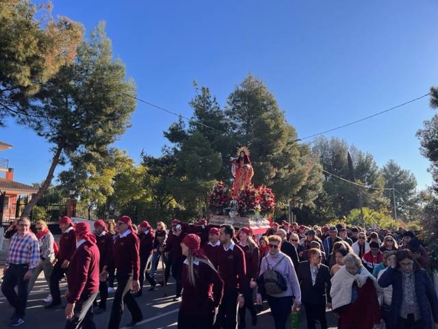 Fotos: La Patrona de Totana regresa a su santuario acompañada por unas 15.000 personas