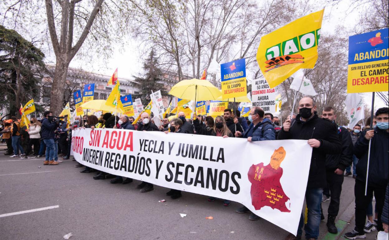Imagen de archivo de la manifestación del pasado marzo en Madrid. 