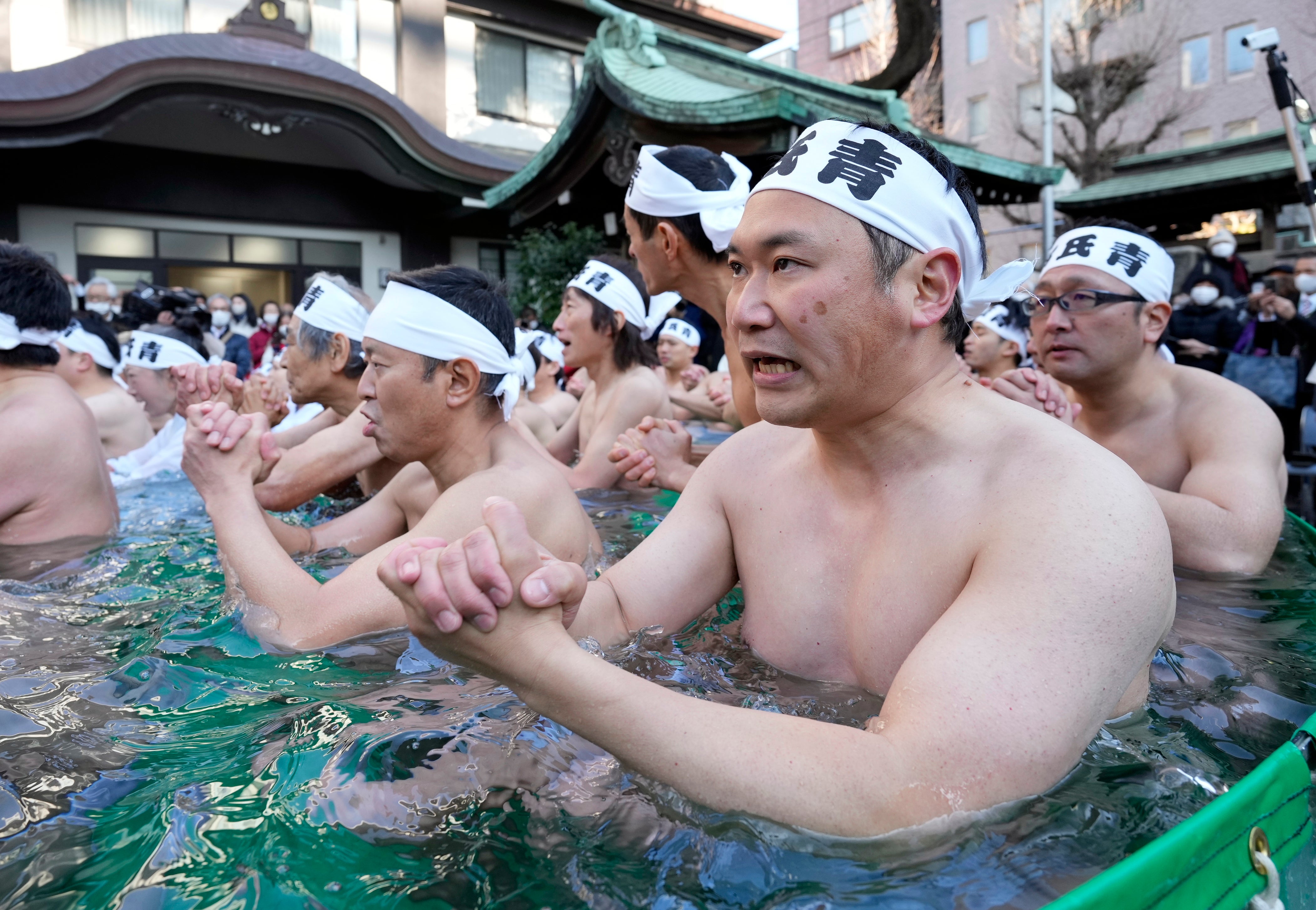 Fotos: Teppozu Inari, un baño congelado
