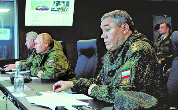 Putin releva otra vez al general jefe de las operaciones en Ucrania