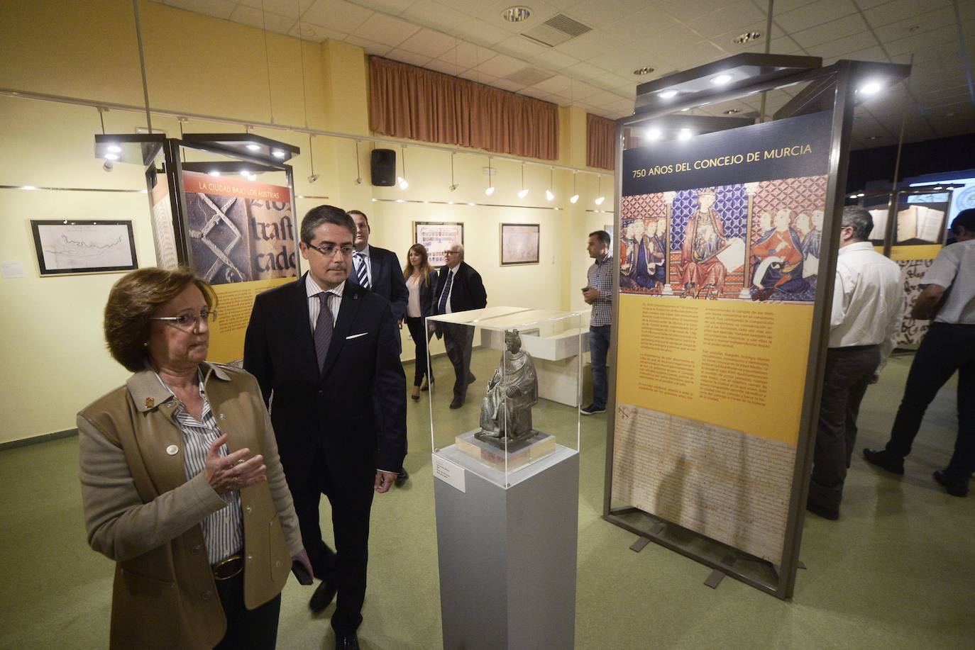 Fotos: Exposición &#039;Huellas de la europeización en la Región de Murcia&#039;