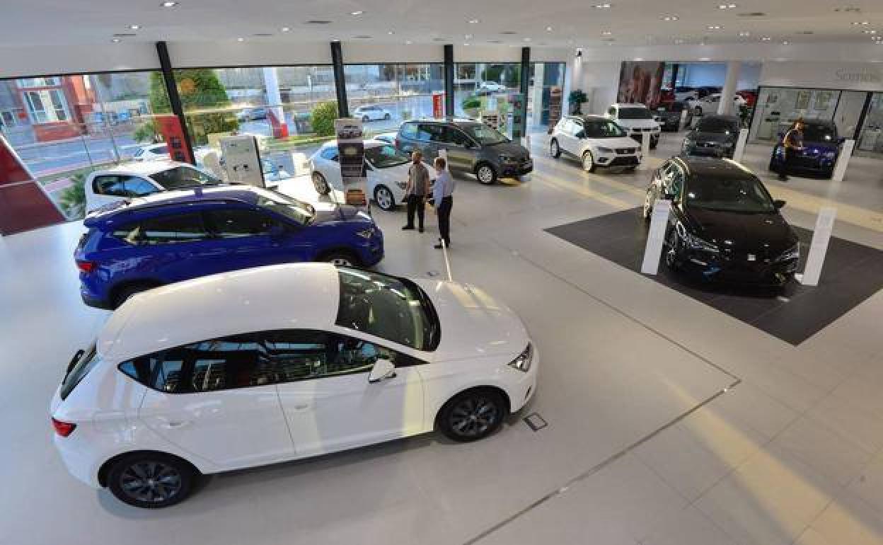 Concesionario en Espinardo, en una fotografía de archivo.