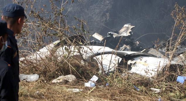 Fotos: Imágenes de la catástrofe aérea de Nepal