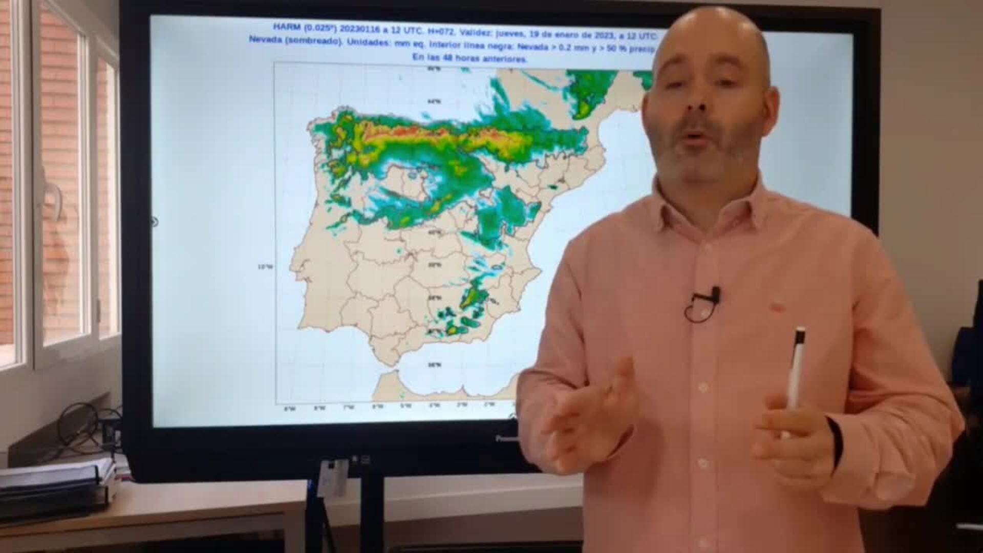 La nieve será la gran protagonista dentro del temporal Fien
