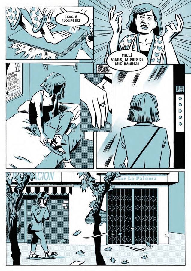 Fotos: Ilustraciones de Luis Armand en &#039;Lo que más miedo te dé&#039;, último tebeo del guionista Ángel Abellán