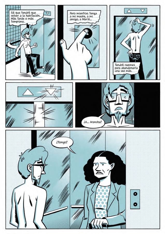 Fotos: Ilustraciones de Luis Armand en &#039;Lo que más miedo te dé&#039;, último tebeo del guionista Ángel Abellán