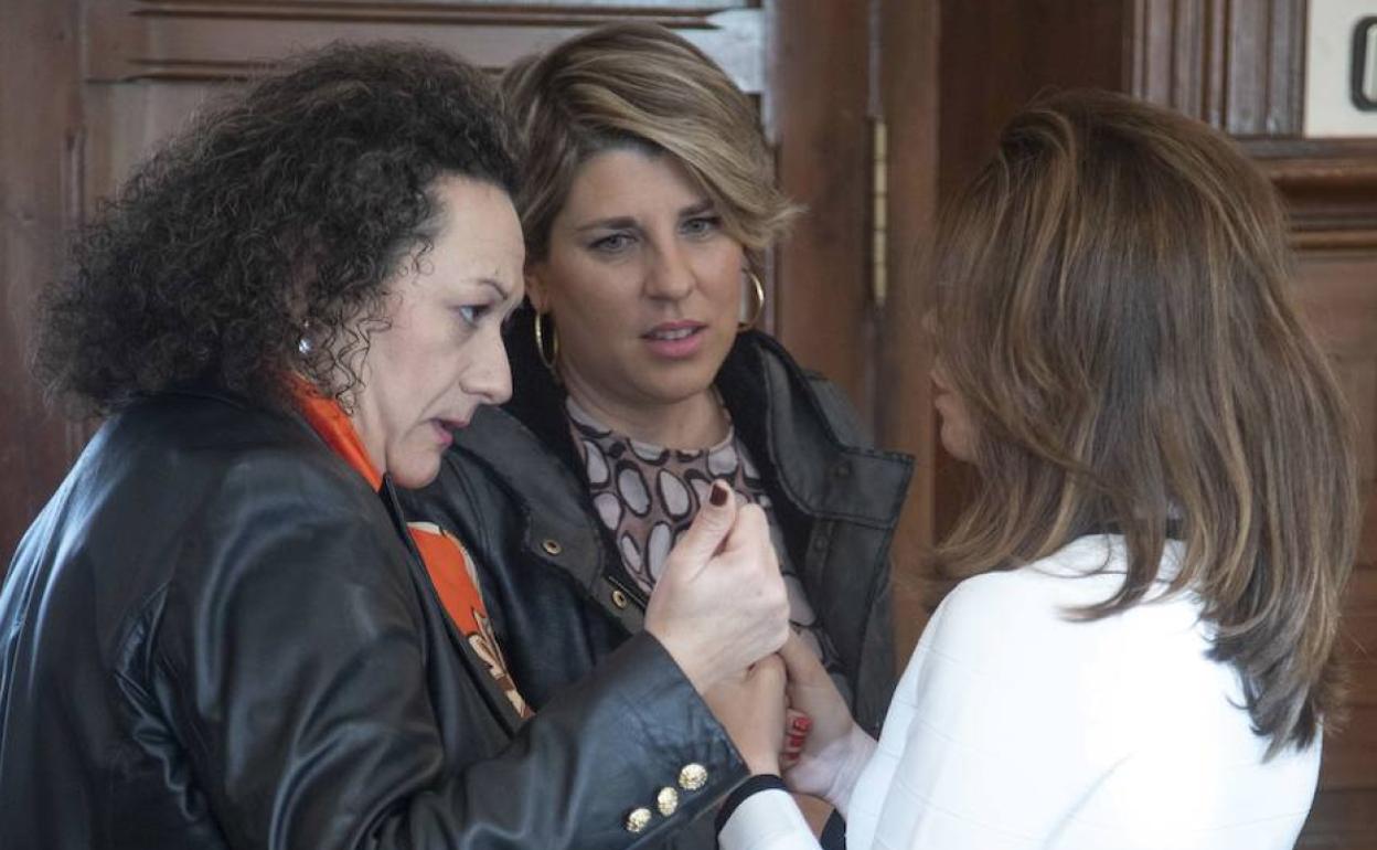 Yolanda Muñoz y Noelia Arroyo, en una imagen de archivo.