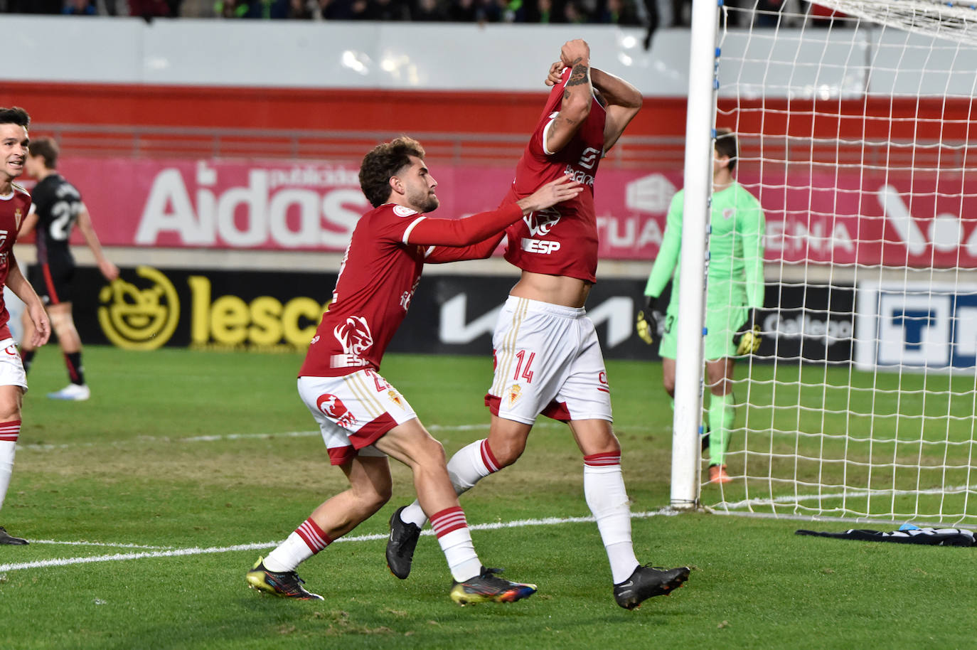Fotos: La victoria del Real Murcia frente al Bilbao AT¡thletic, en imágenes
