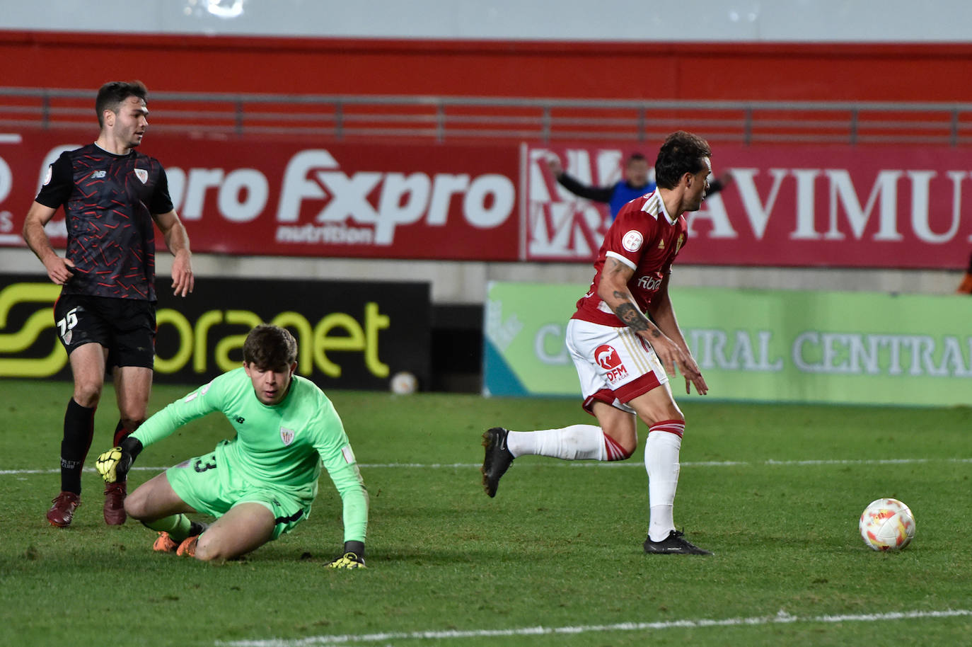 Fotos: La victoria del Real Murcia frente al Bilbao AT¡thletic, en imágenes