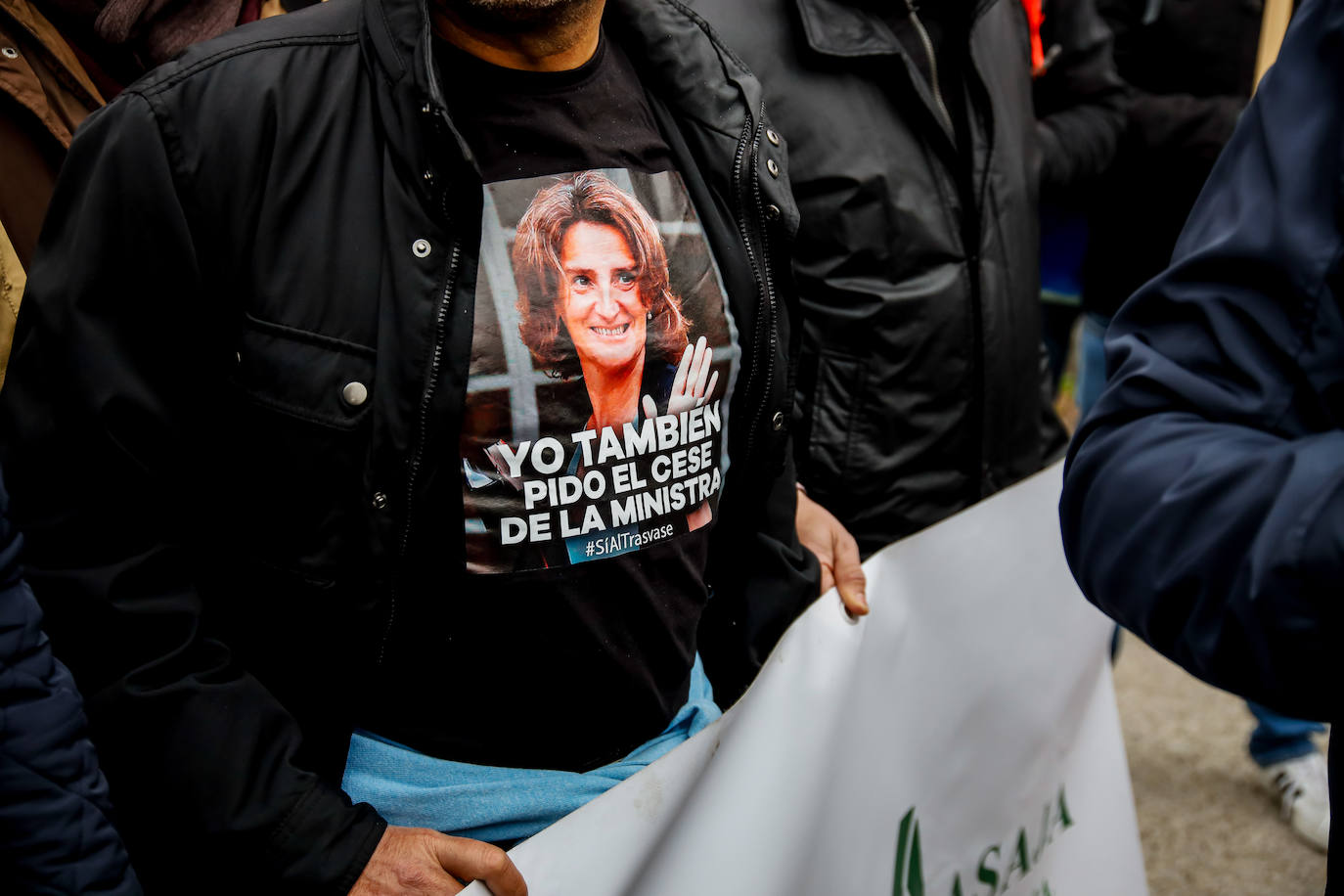 Fotos: Concentración de regantes frente al palacio de La Moncloa