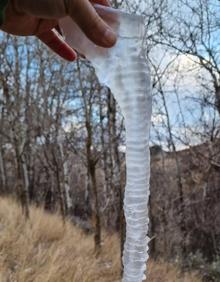 Imagen secundaria 2 - La ola de frío deja heladas por debajo de los 11 grados bajo cero en las zonas altas de Caravaca