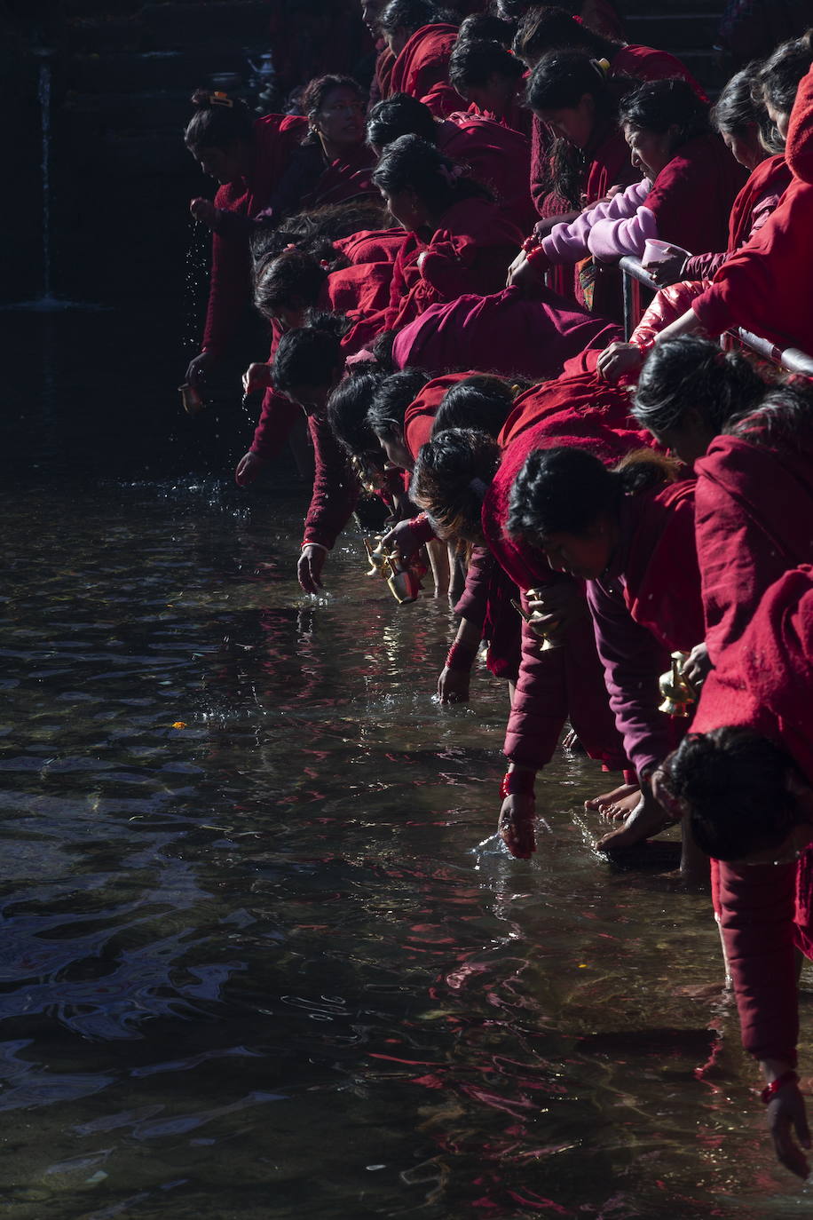 Fotos: Baño sagrado en Nepal