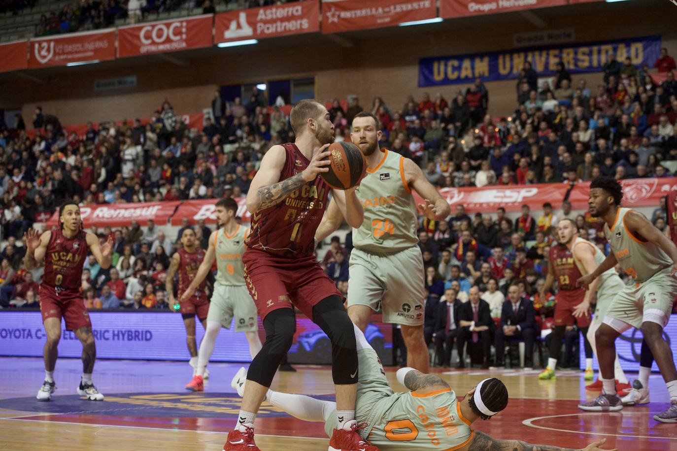 Fotos: La derrota del UCAM Murcia frente al Baskonia, en imágenes