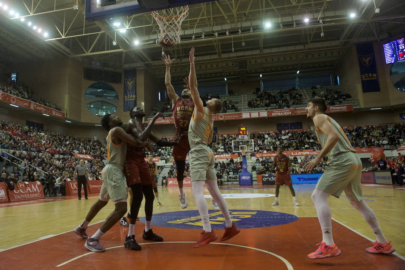Fotos: La derrota del UCAM Murcia frente al Baskonia, en imágenes