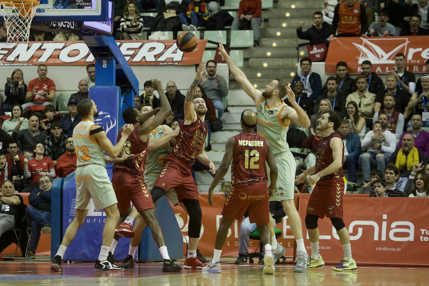 Fotos: La derrota del UCAM Murcia frente al Baskonia, en imágenes