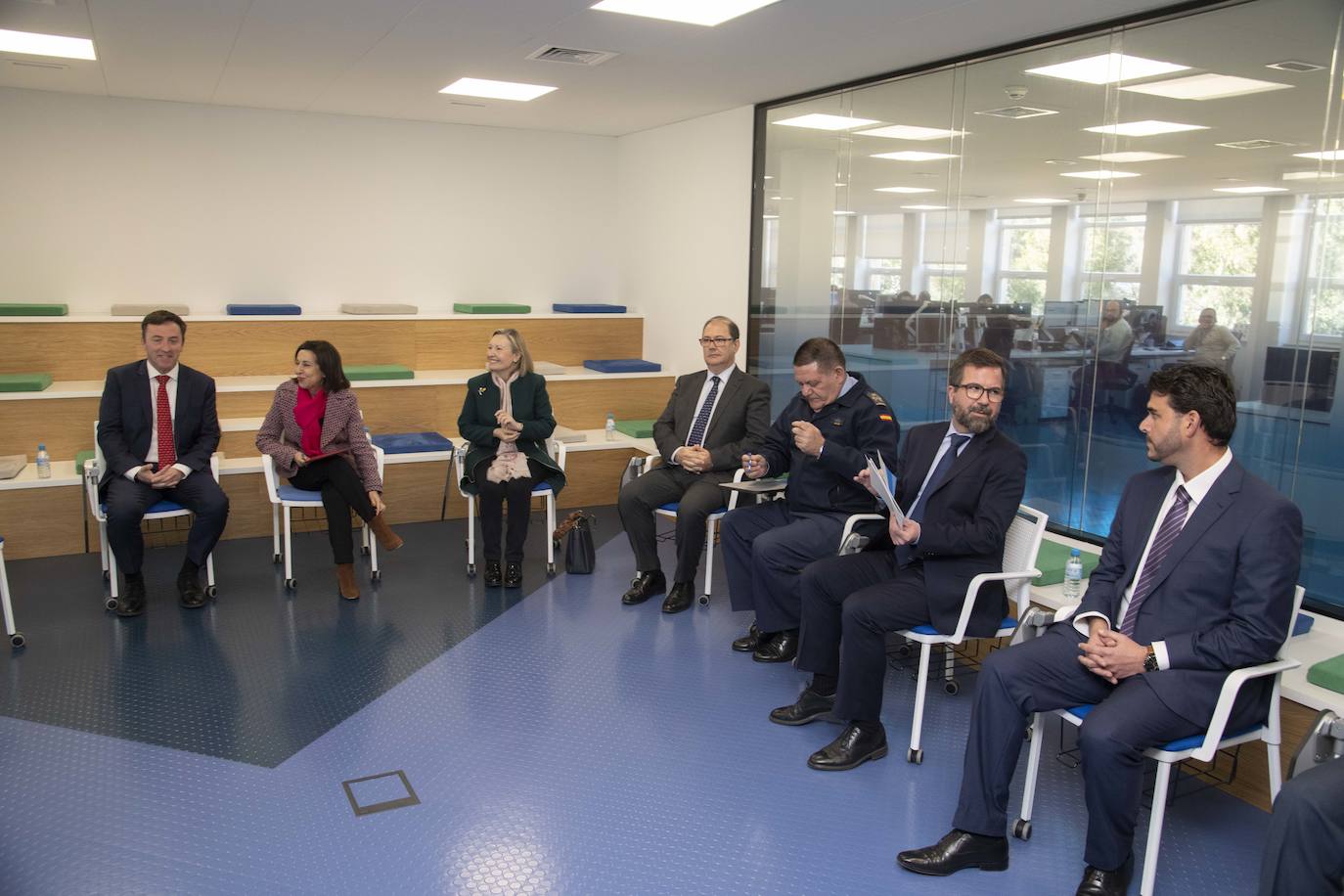 Fotos: La visita de la ministra Margarita Robles a Cartagena, en imágenes