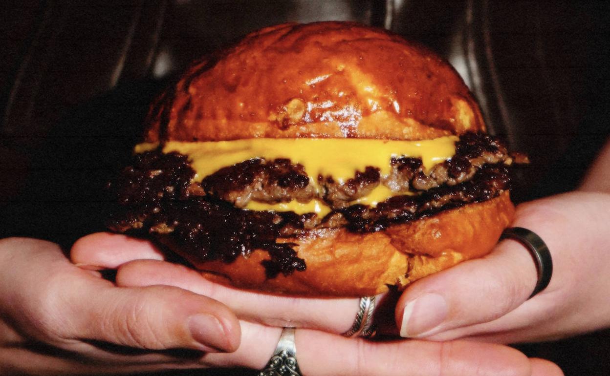 La 'Gagnant burger', la mejor hamburguesa de España 2022.