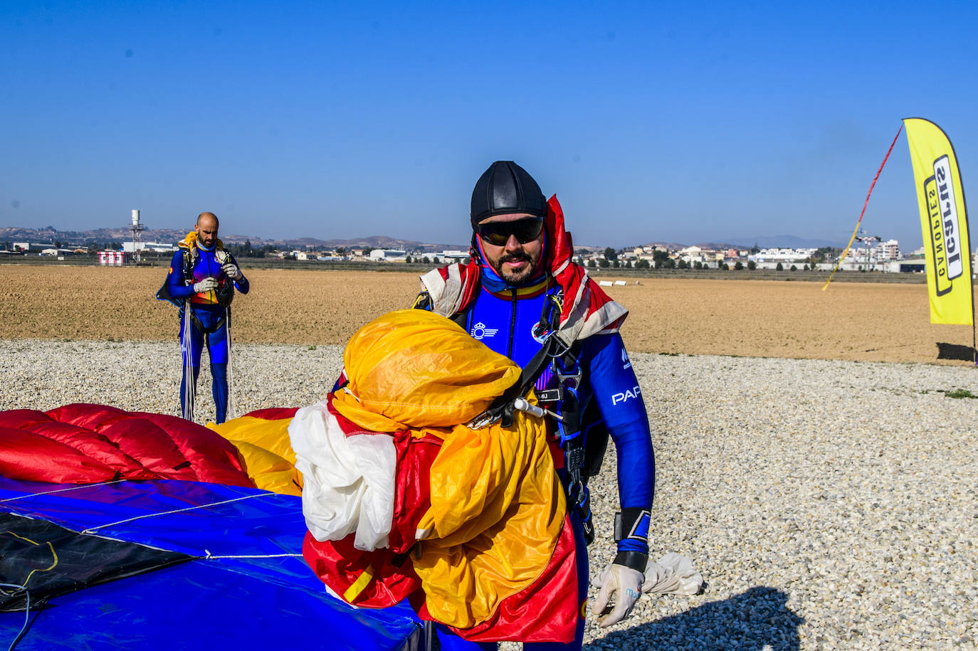 Fotos: La visita de la ministra Robles a la base aérea de Alcantarilla, en imágenes