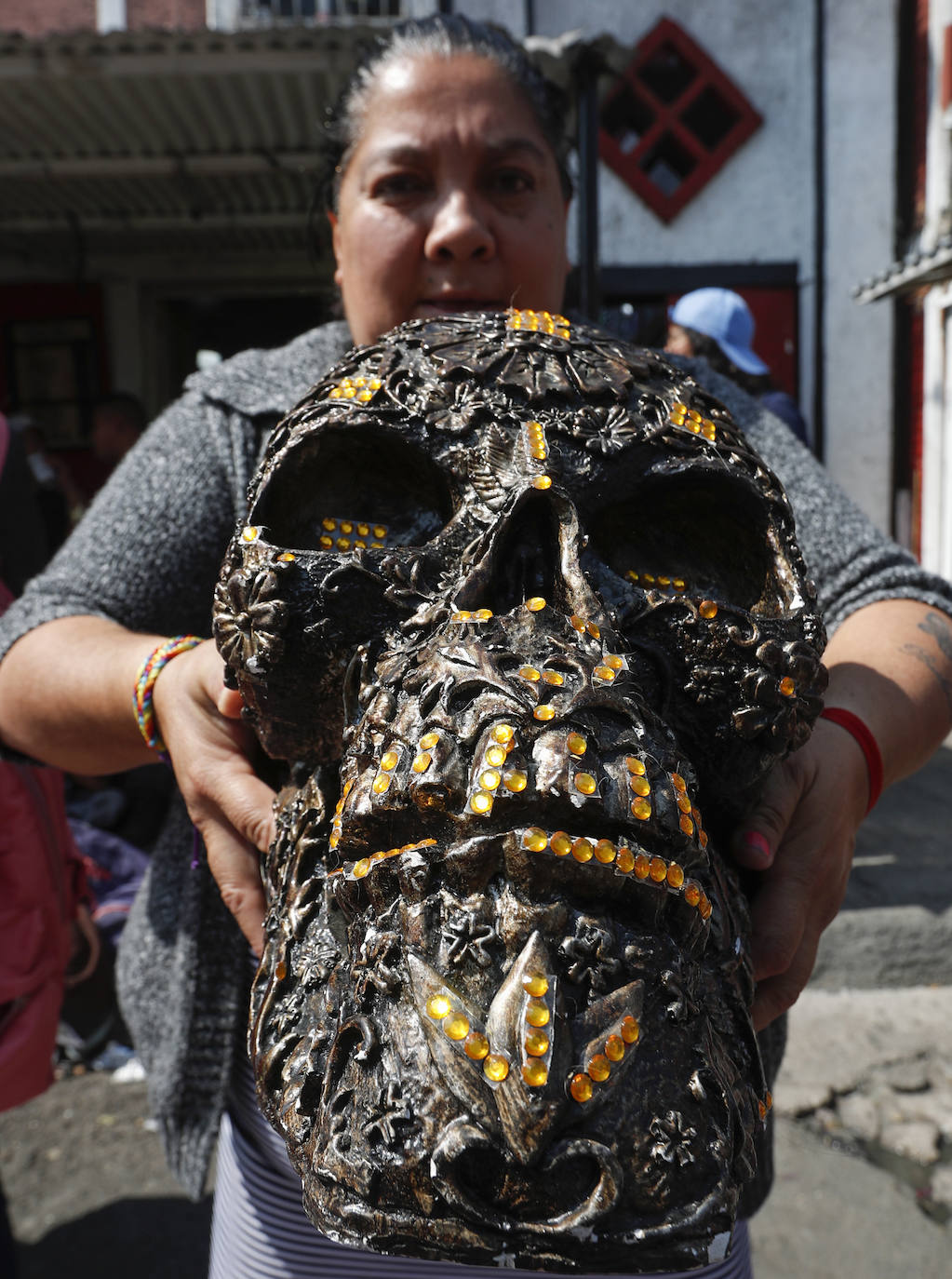 Fotos: Devotos de la Santa Muerte