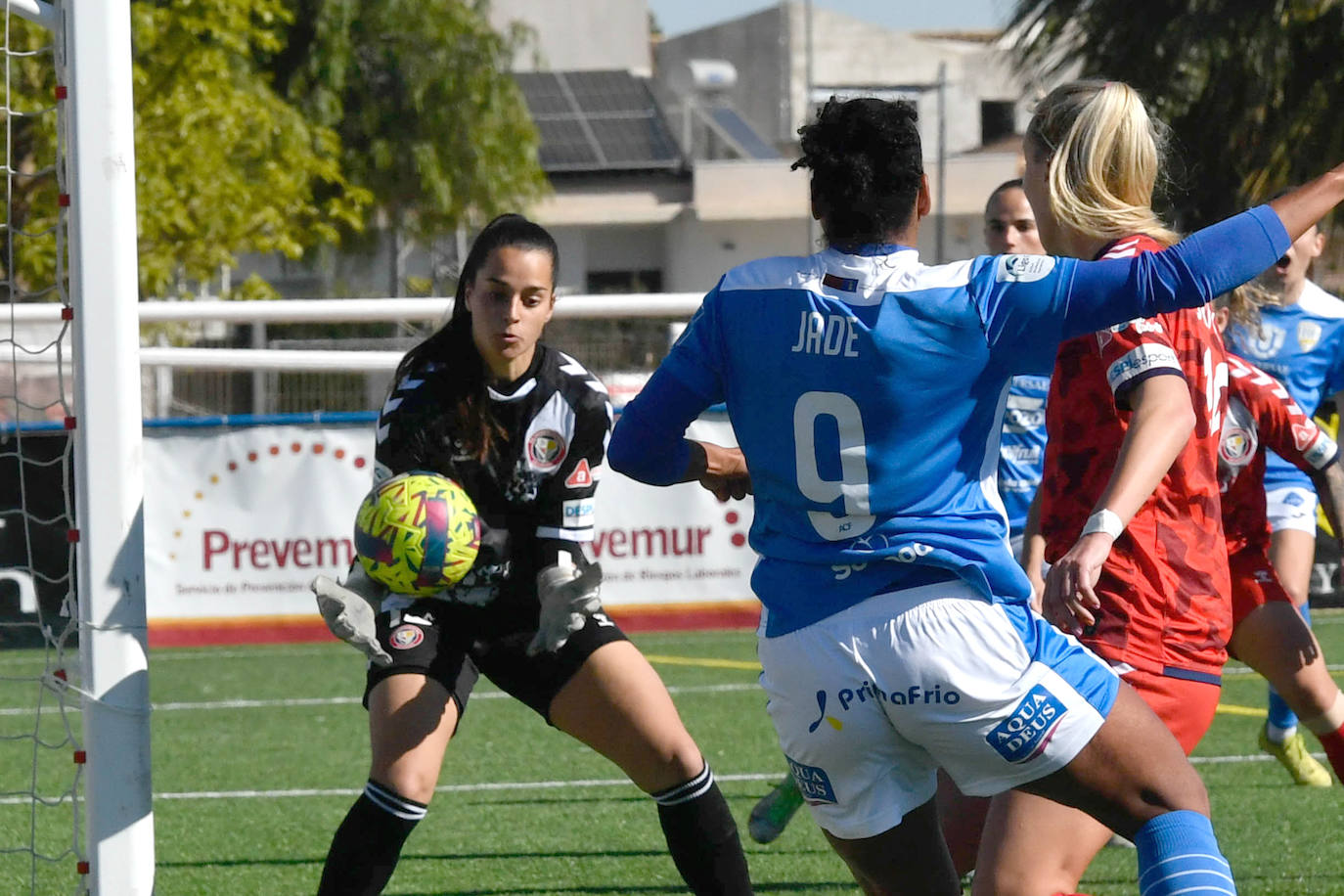 Fotos: El partido entre el Alhama y el Levante Las Planas, en imágenes
