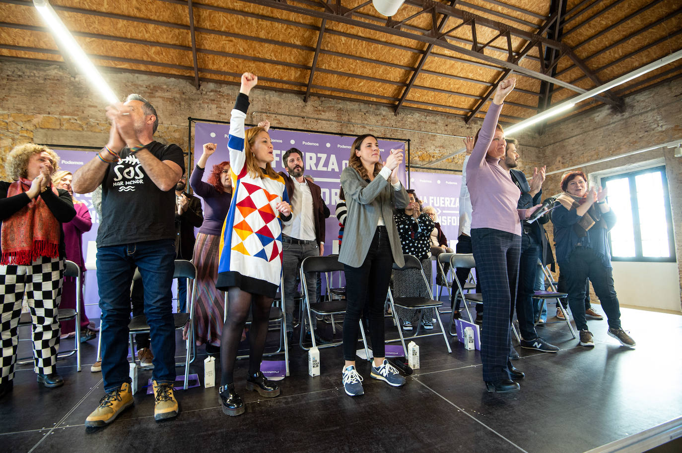 Fotos: La visita de Irene Montero a Murcia, en imágenes