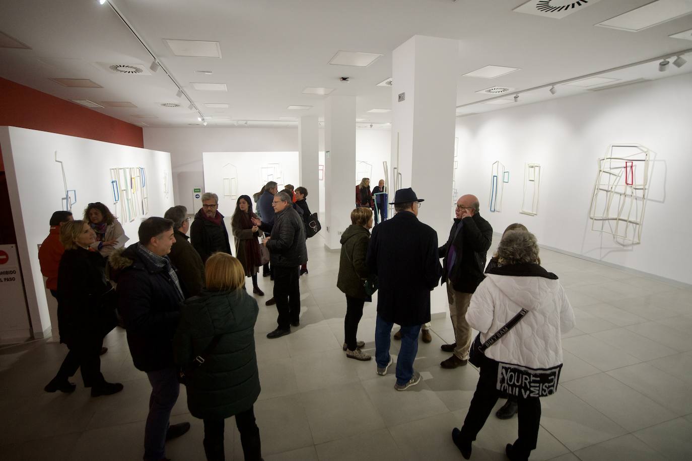 Fotos: Exposición &#039;Arquitecturas del Aire&#039; de Emilio Pascual en Murcia