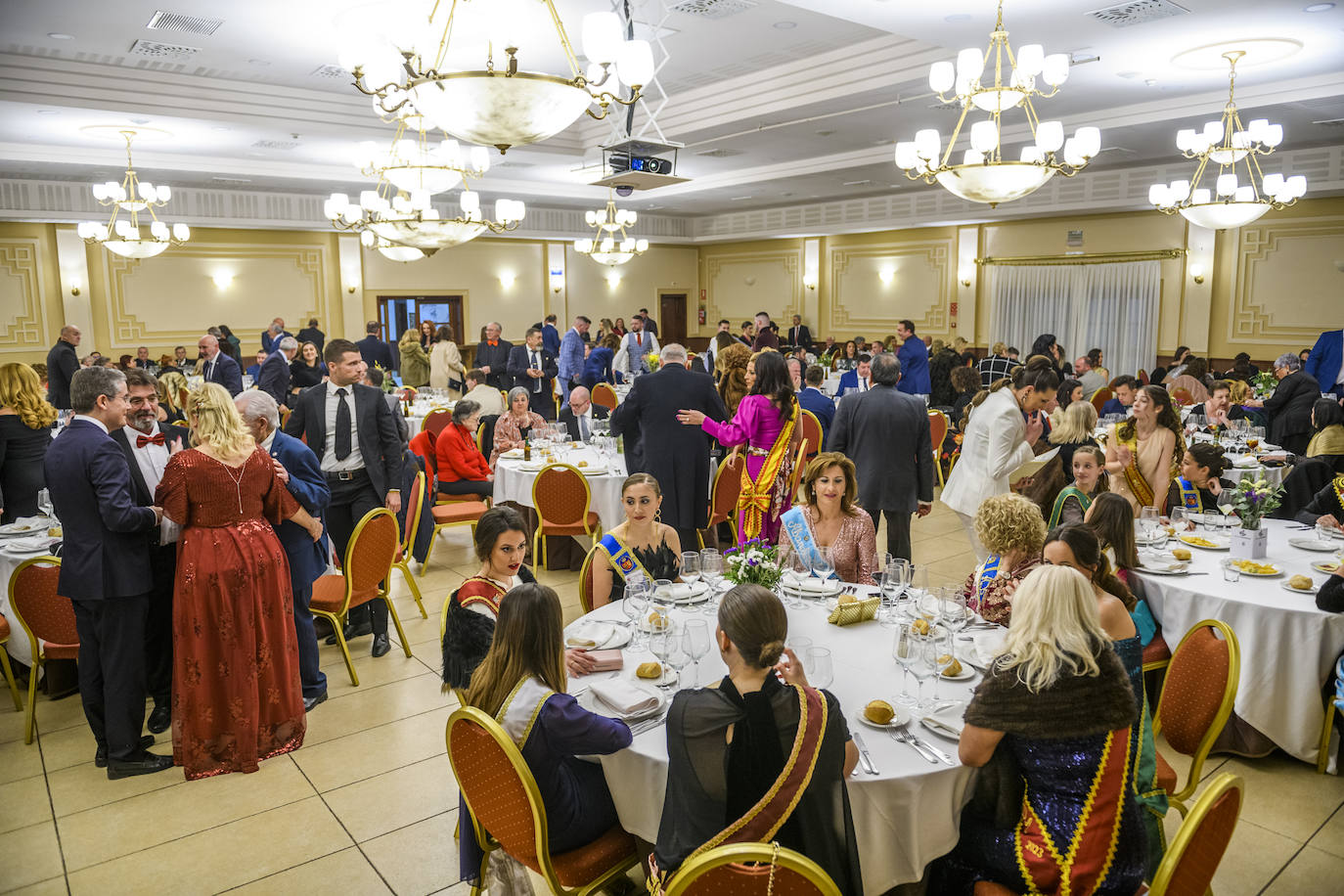 Fotos: La cena gala de la Federación de Moros y Cristianos de Murcia, en imágenes