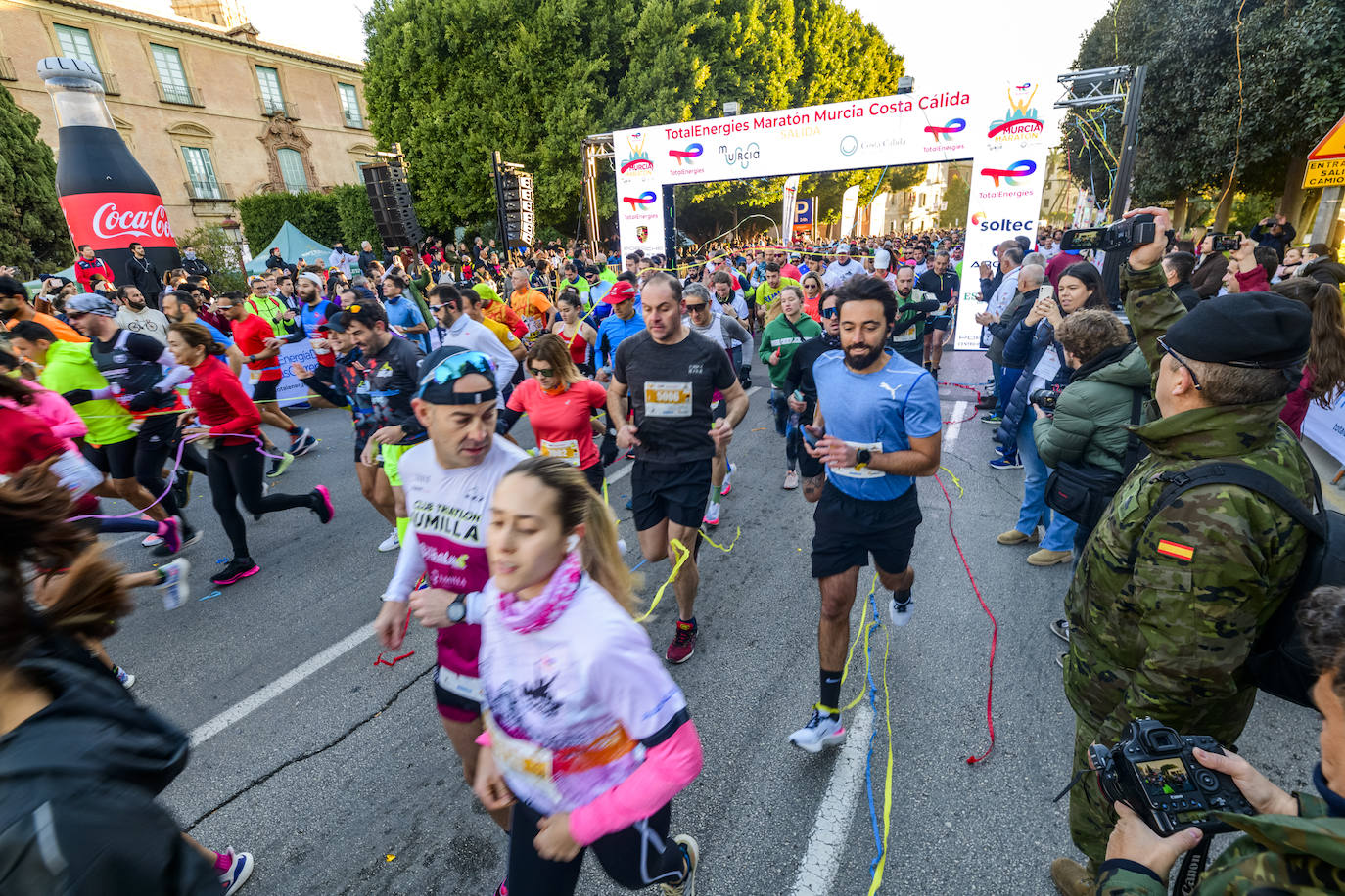 Fotos: La maratón de Murcia 2023, en imágenes