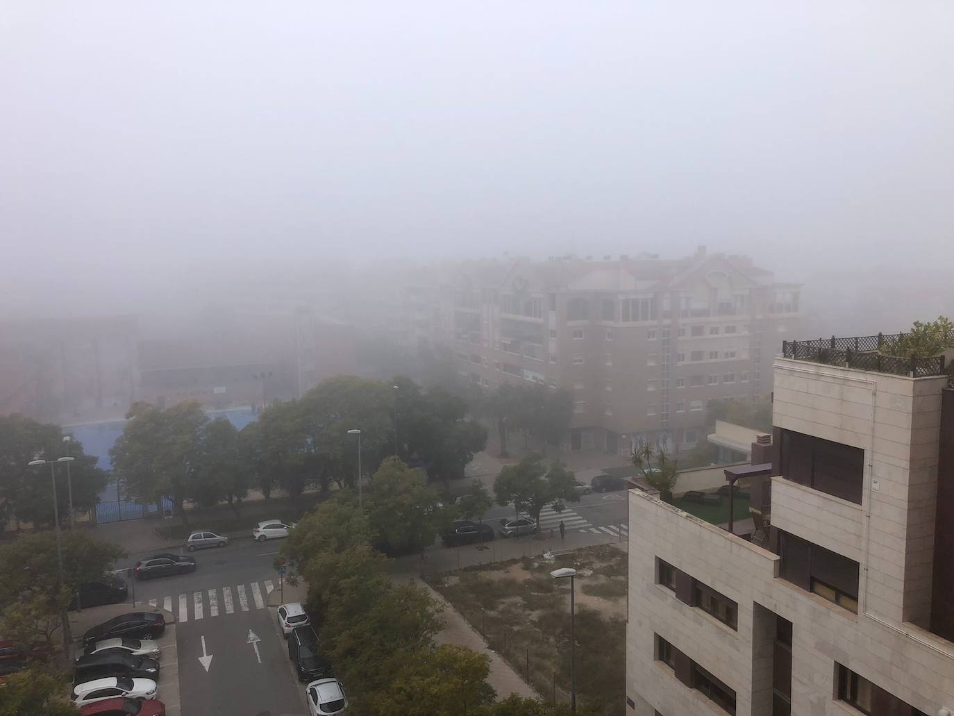 Fotos: La niebla cubre la Región, en imágenes