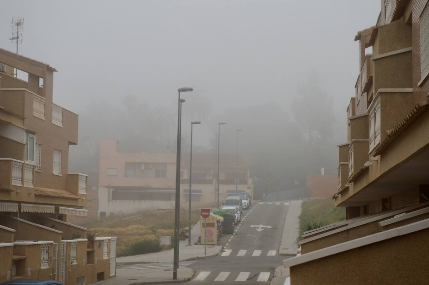 Fotos: La niebla cubre la Región, en imágenes