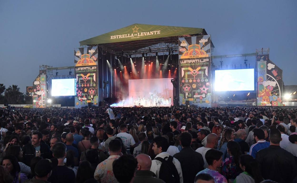 Escenario del Warm Up en la edición del año pasado. 