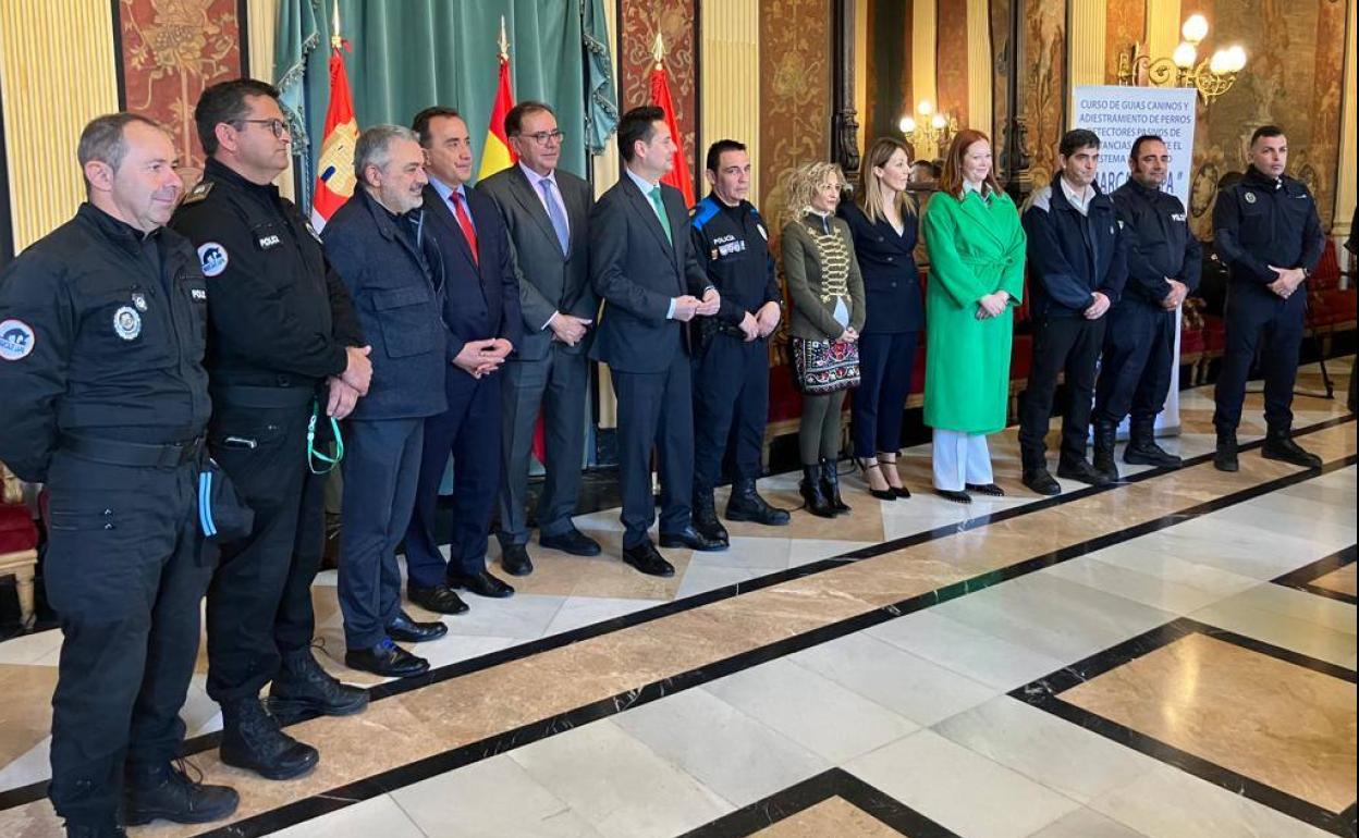 Inauguración del curso formativo en Burgos.