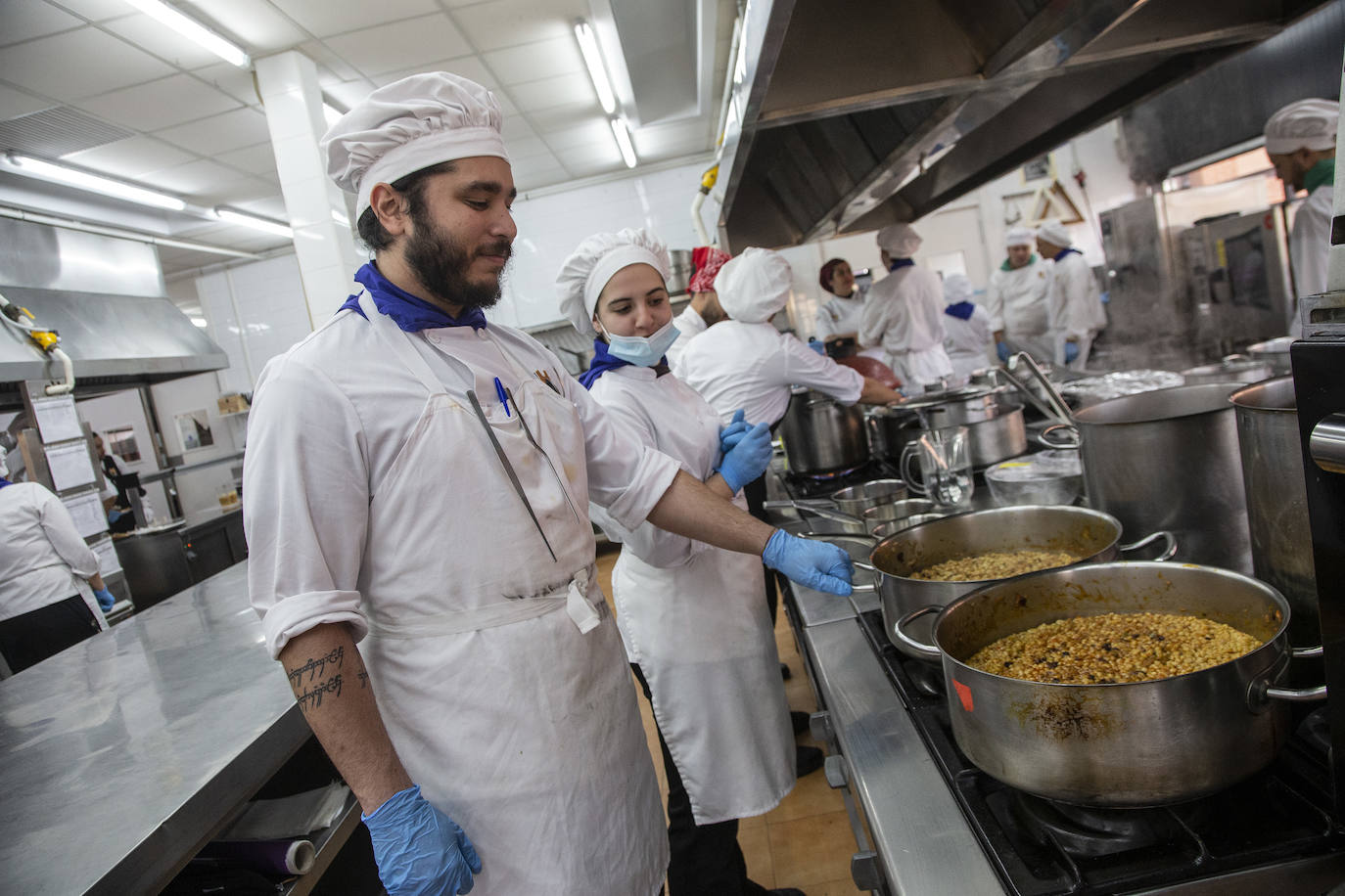 Fotos: Jornada gastronómica del CIFP de Hostelería en Cartagena