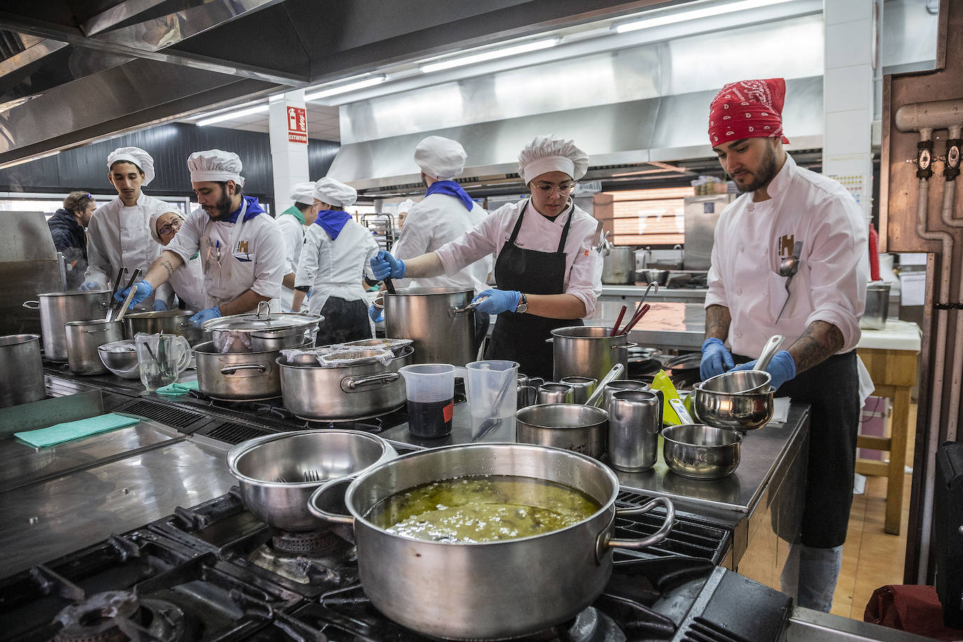 Fotos: Jornada gastronómica del CIFP de Hostelería en Cartagena
