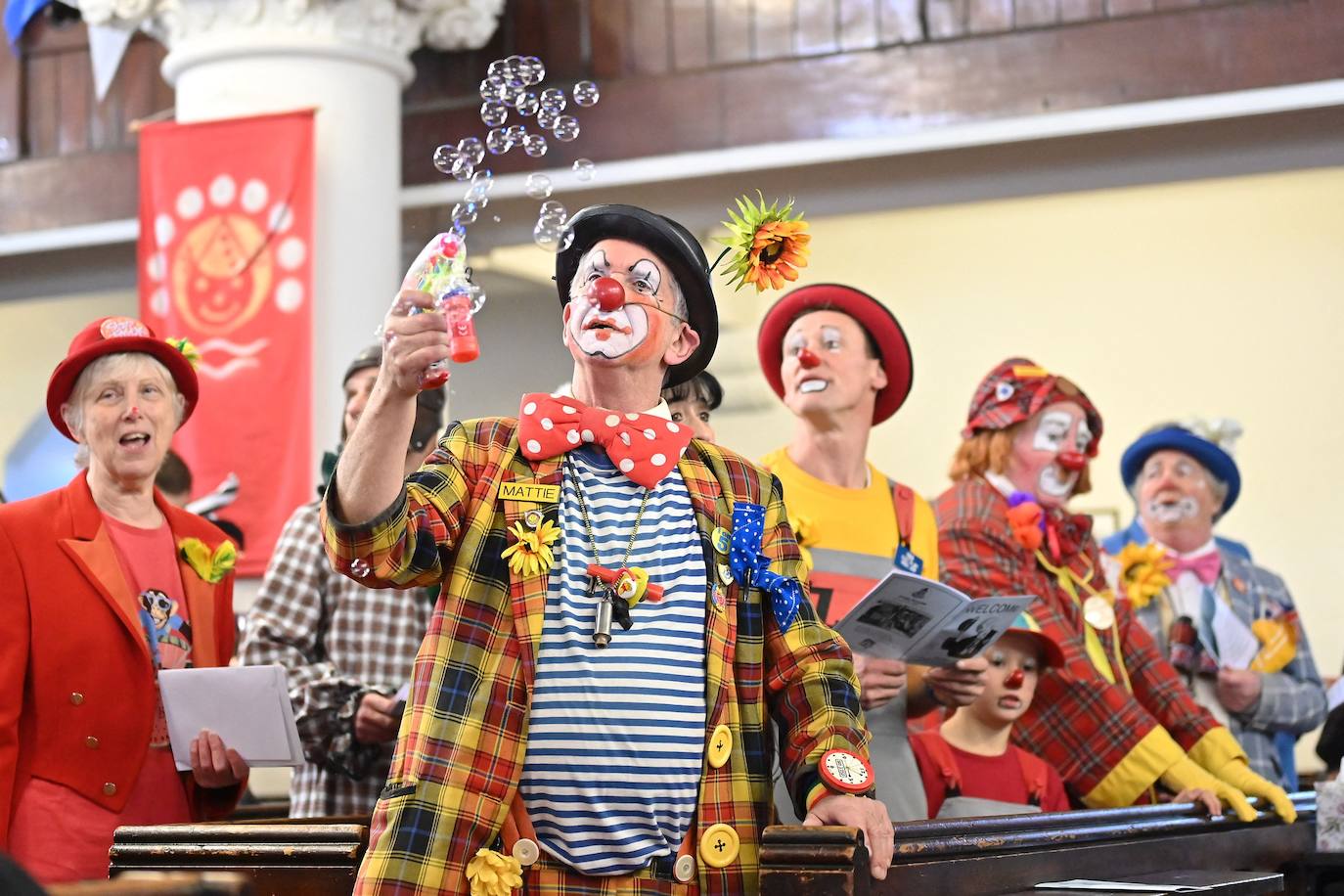 Fotos: Los payasos recuerdan a Joseph Grimaldi