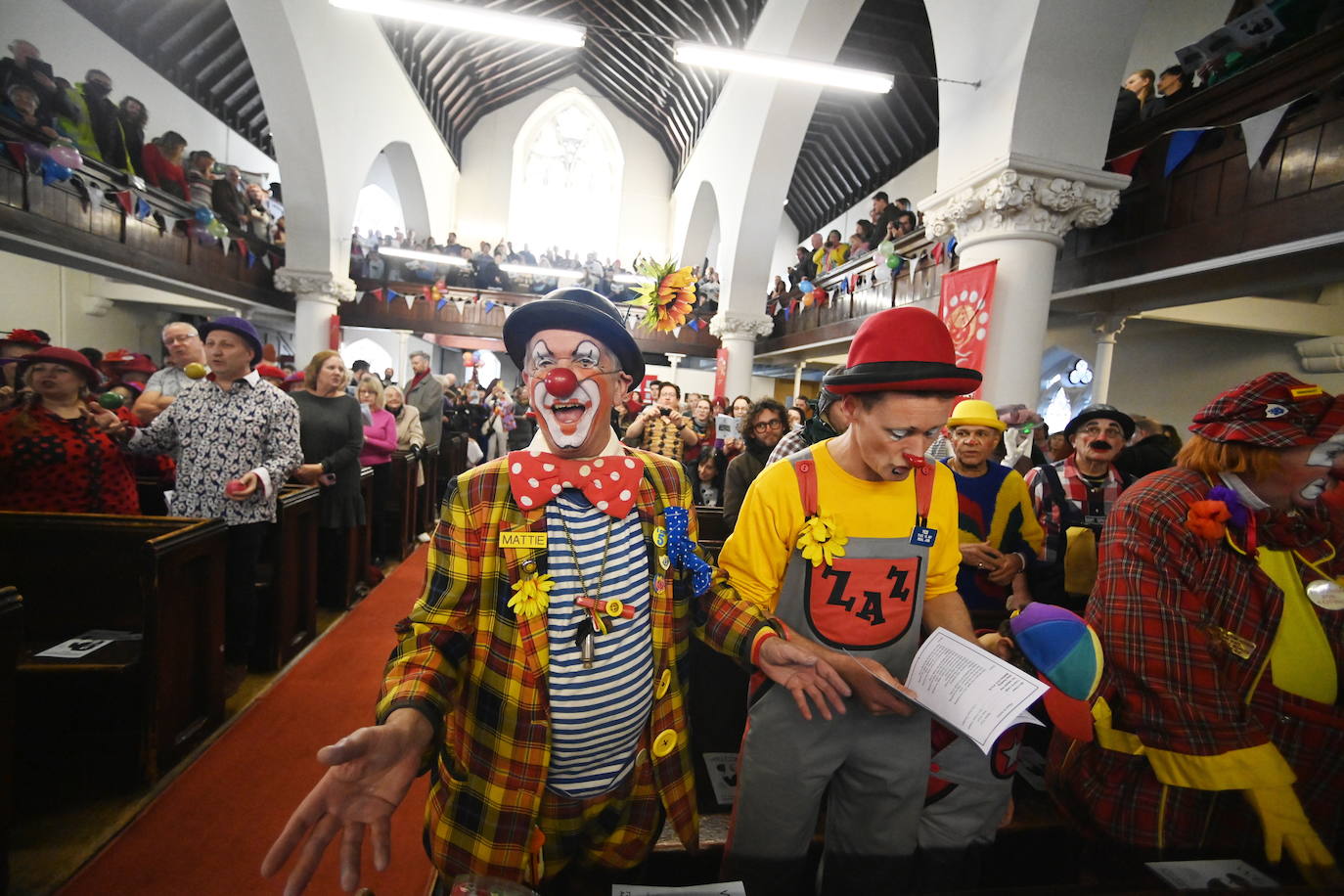 Fotos: Los payasos recuerdan a Joseph Grimaldi