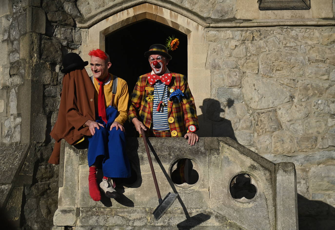 Fotos: Los payasos recuerdan a Joseph Grimaldi