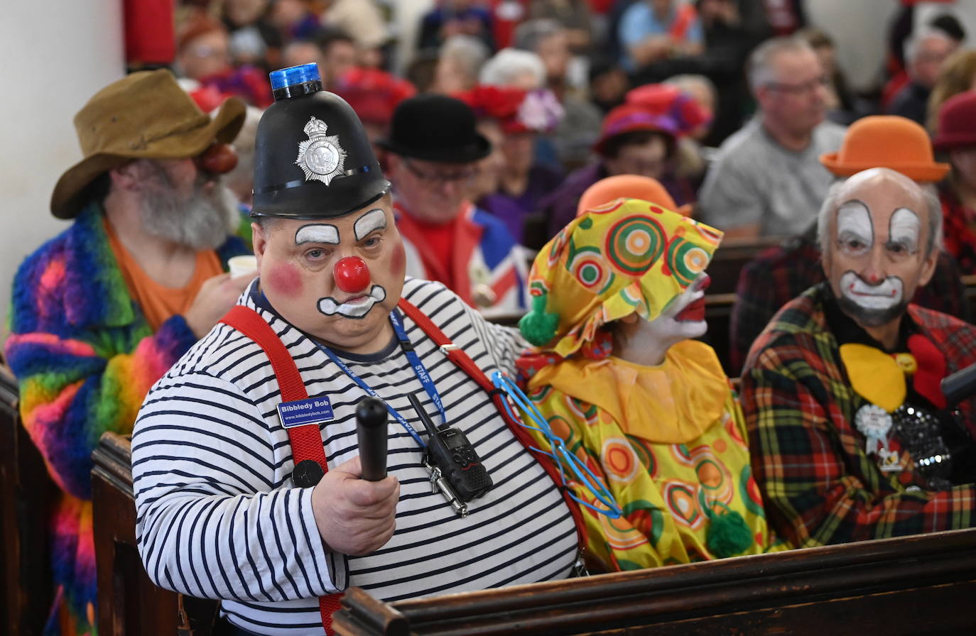 Fotos: Los payasos recuerdan a Joseph Grimaldi