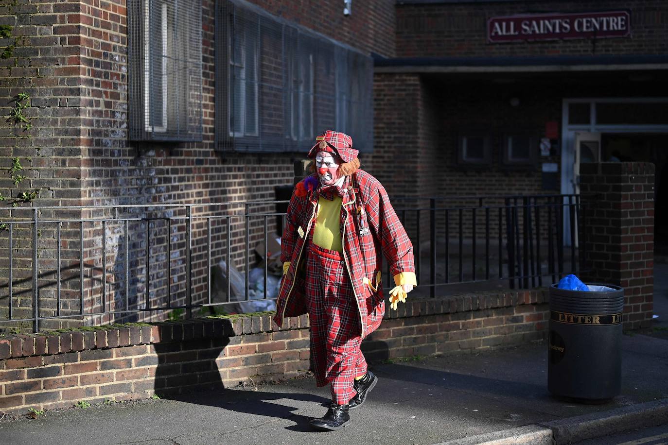 Fotos: Los payasos recuerdan a Joseph Grimaldi