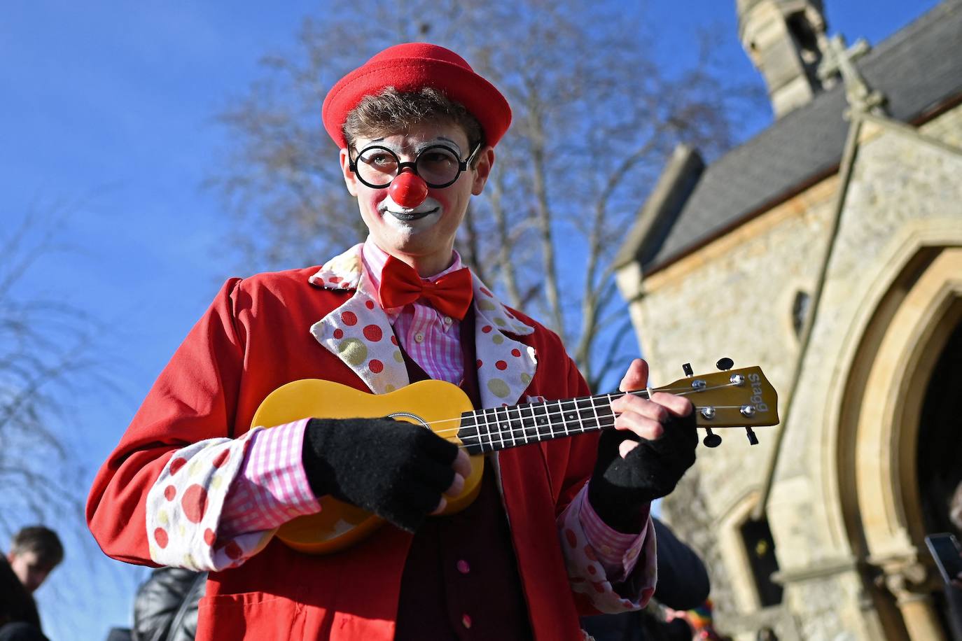 Fotos: Los payasos recuerdan a Joseph Grimaldi