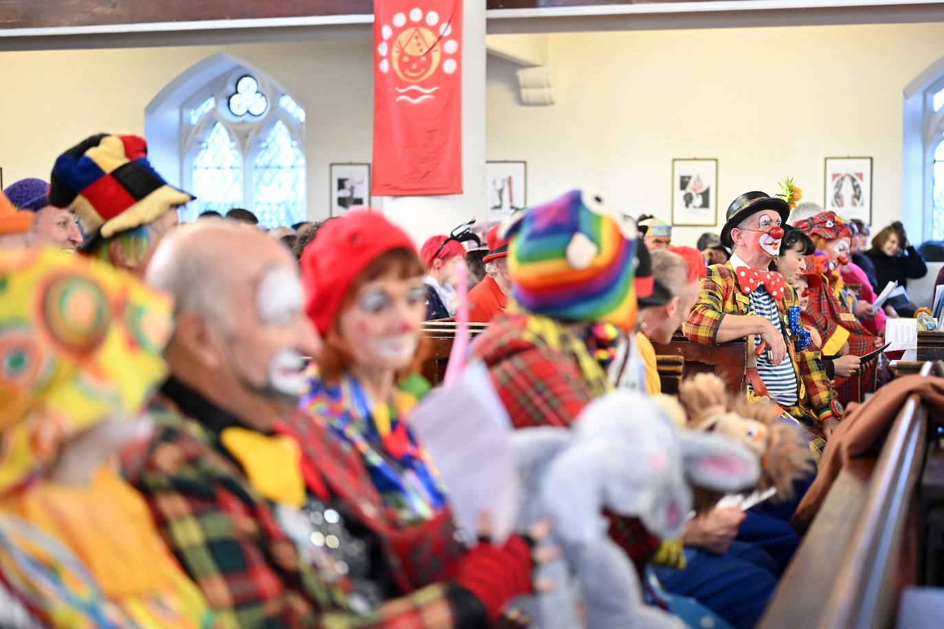 Fotos: Los payasos recuerdan a Joseph Grimaldi