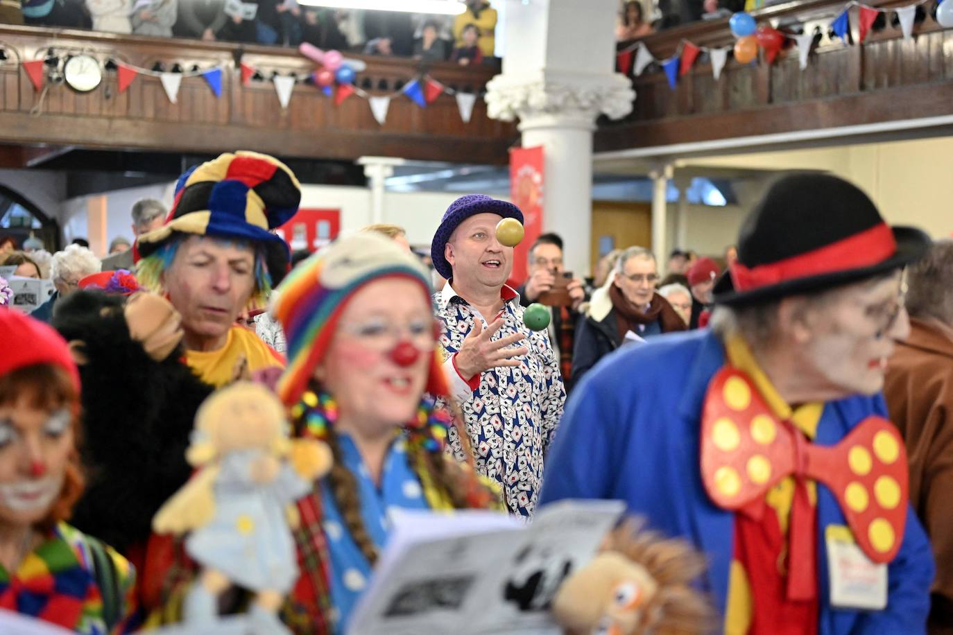 Fotos: Los payasos recuerdan a Joseph Grimaldi