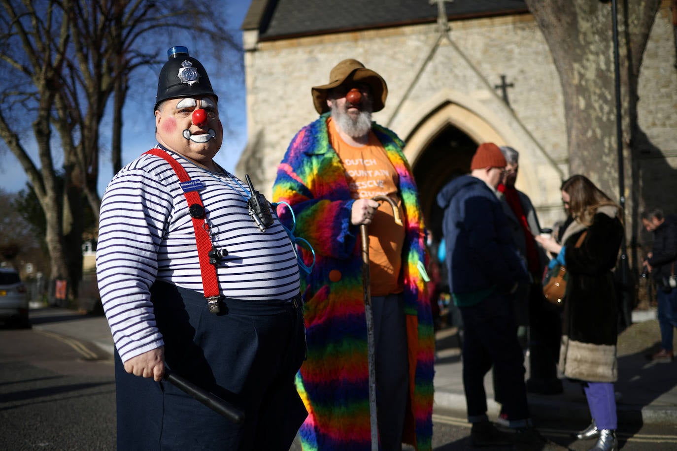 Fotos: Los payasos recuerdan a Joseph Grimaldi