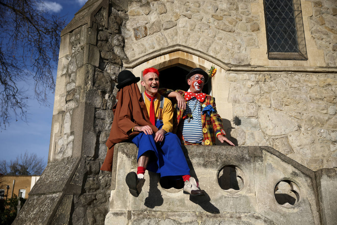 Fotos: Los payasos recuerdan a Joseph Grimaldi