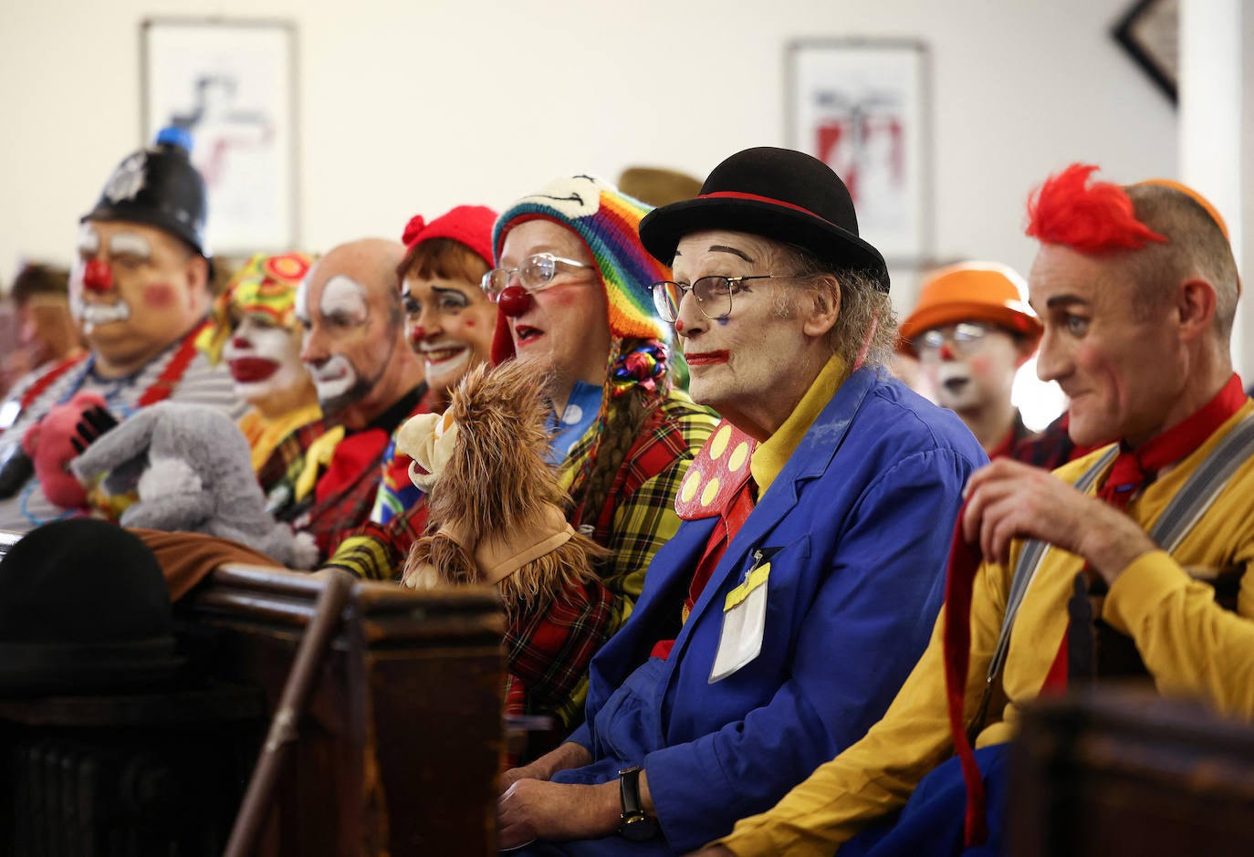 Fotos: Los payasos recuerdan a Joseph Grimaldi